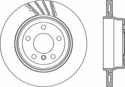 OPEN PARTS bdr223520 -  Тормозной диск